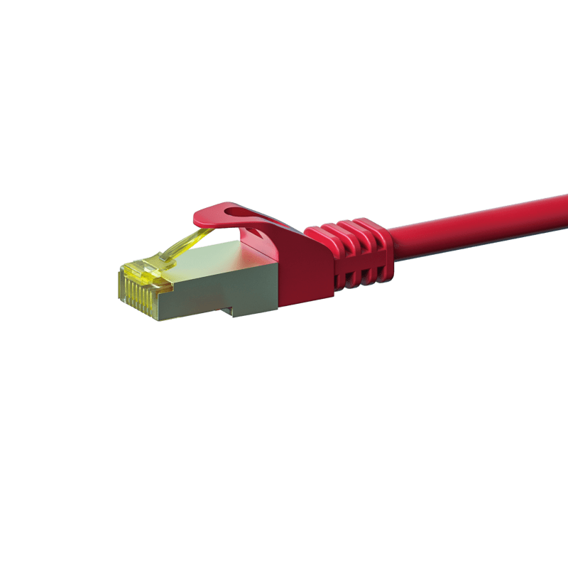 Cat7 S/FTP (PIMF) patchkabel 30m röd