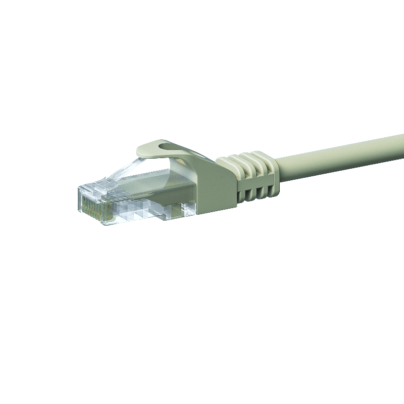 CAT5e UTP patchkabel 15m grå - CCA