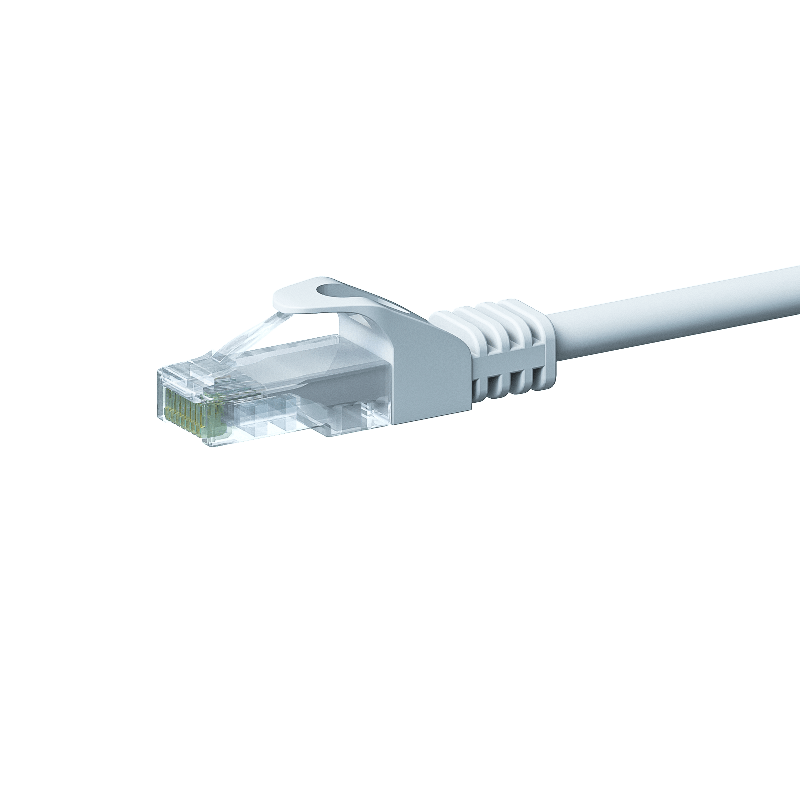 CAT5e UTP patchkabel 0,25m vit - CCA