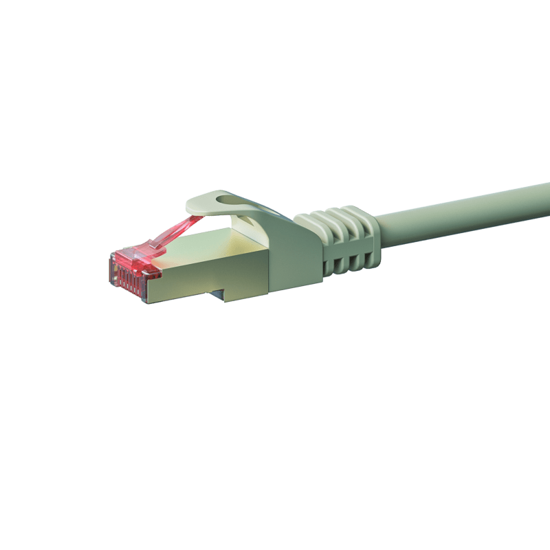 CAT6 S/FTP (PIMF) patchkabel 30m grå