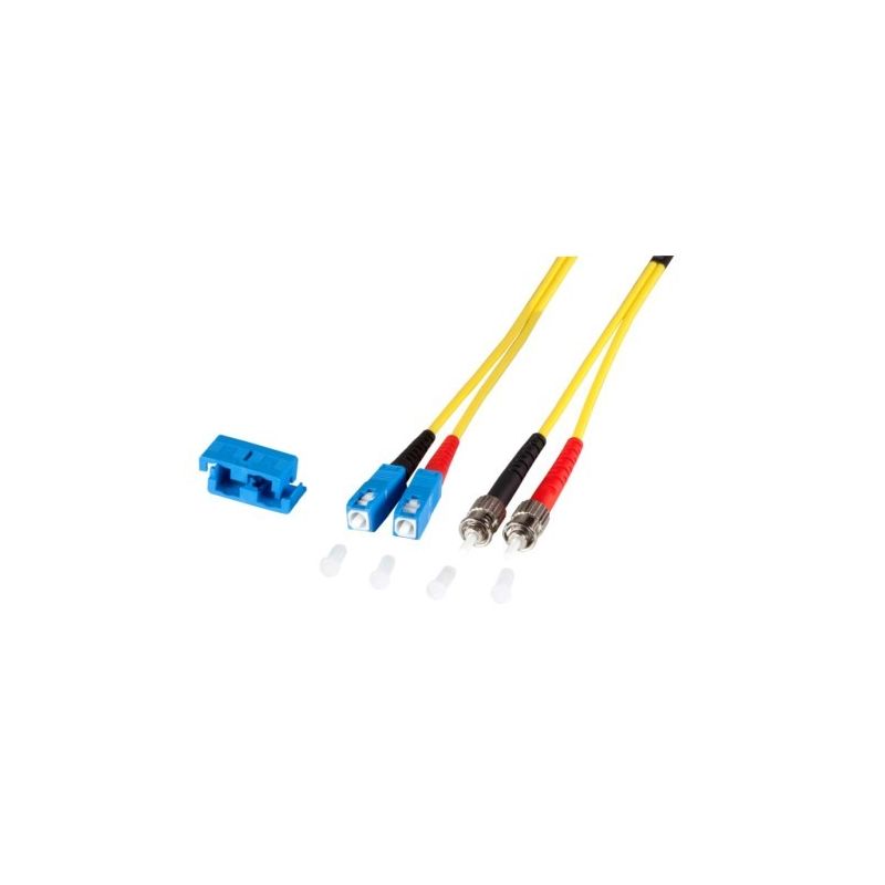 OS2 duplex fiberoptisk kabel SC-ST 5m