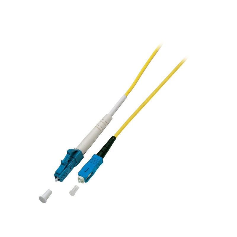 OS2 simplex fiberoptisk kabel LC-SC 5m
