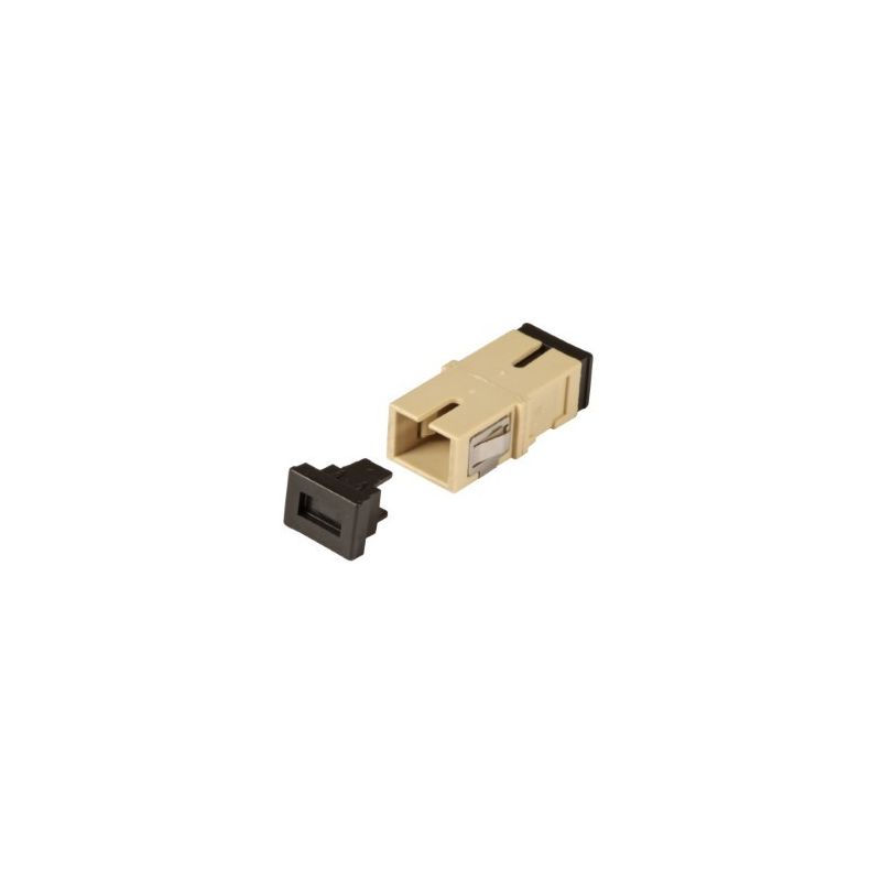Multimode keystone-koppling SC-SC simplex beige