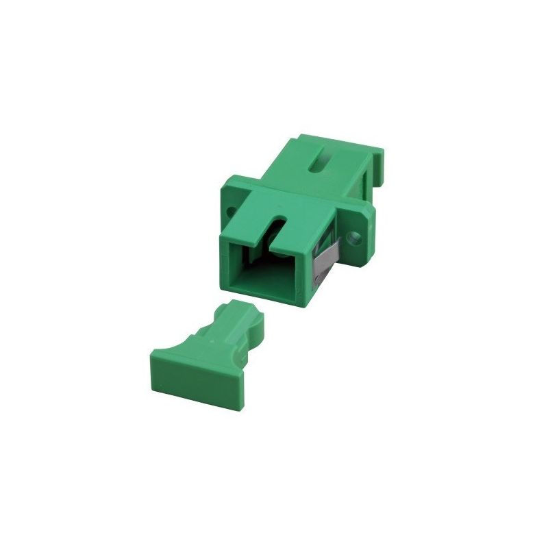 Singlemode koppling SC-SC simplex grön