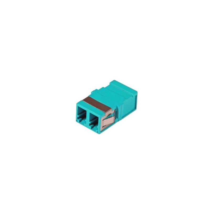 Multimode keystone-koppling LC-LC duplex turkos