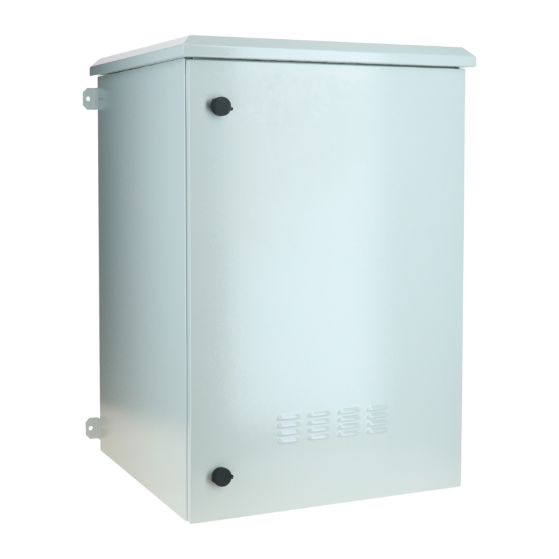 18U utomhus väggskåp IP55 - 600x600x900mm (BxDxH)
