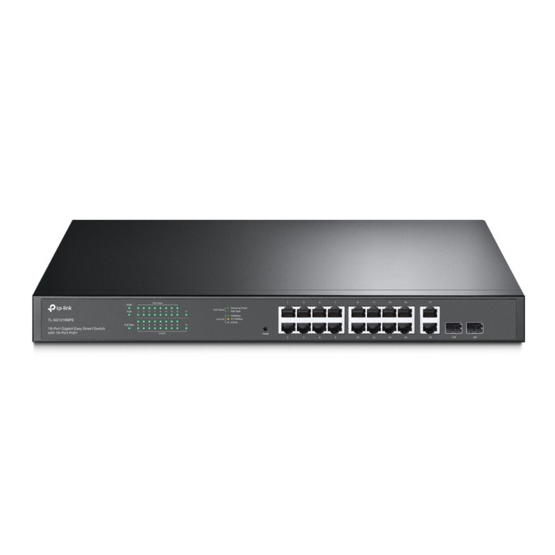 TP-Link 18-portar 1218 hanterad PoE smart switch