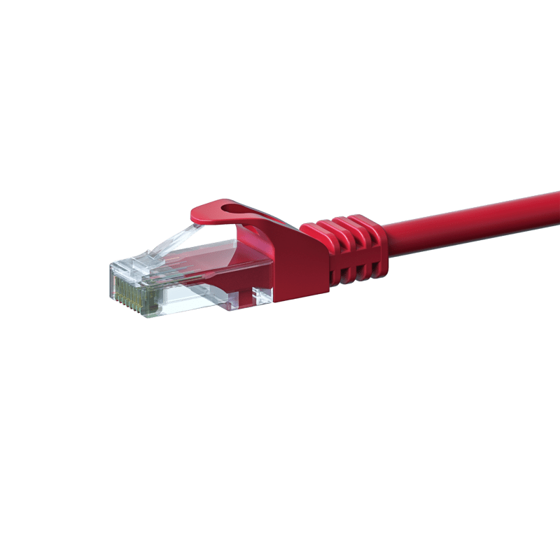 CAT6 UTP patchkabel 2m röd - CCA