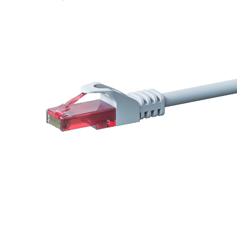 UTP CAT6 patchkabel 15m vit - 100% koppar