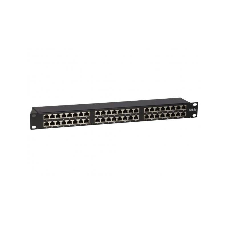 CAT5e FTP patchpanel - 48 portar