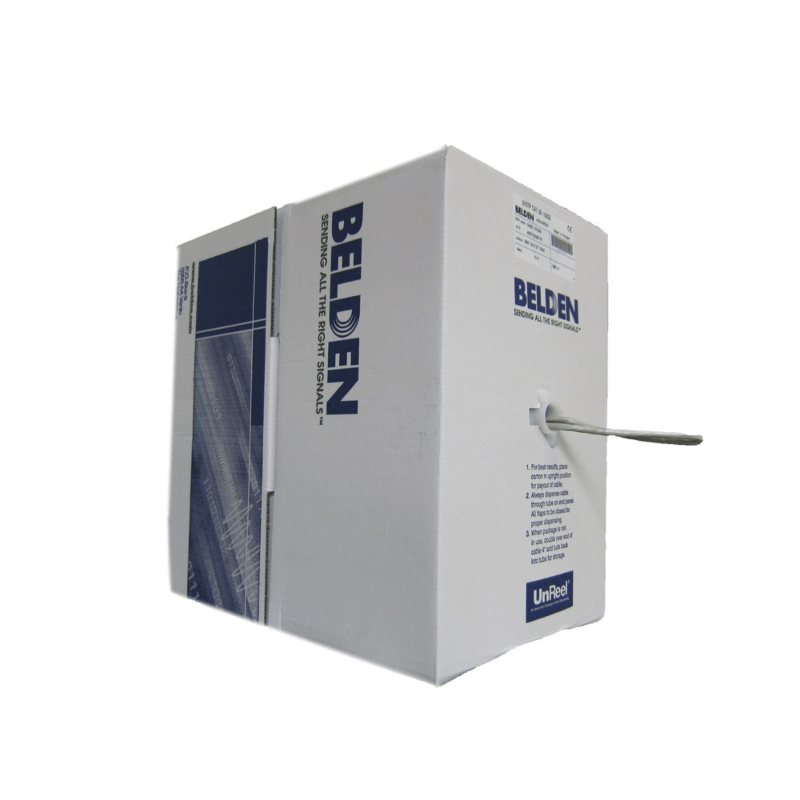 Belden 1583E Cat5e UTP nätverkskabel stel 305m 100% koppar
