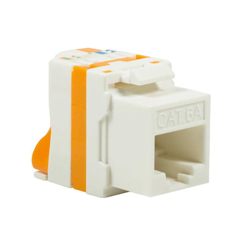CAT6a UTP Keystone Connector - Verktygslös vridning