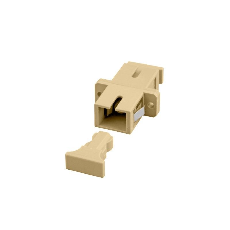 Multimode koppling SC-SC simplex beige