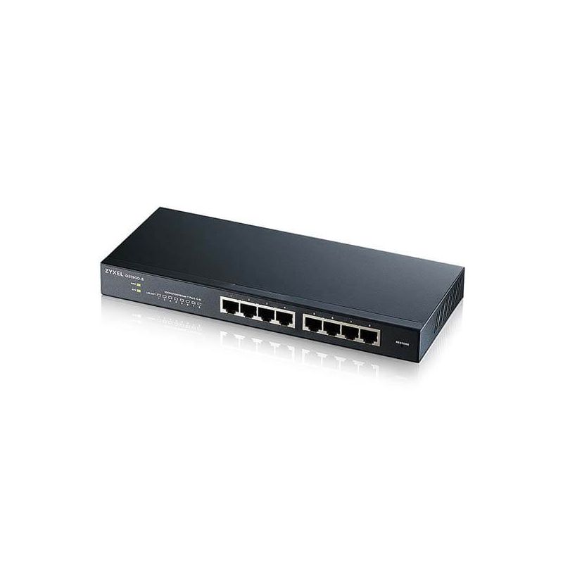 Zyxel 8-portars GS1900 smart hanterad switch