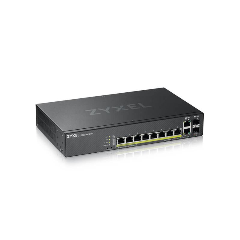 Zyxel 10-portars GS2220 Managed PoE+ Switch