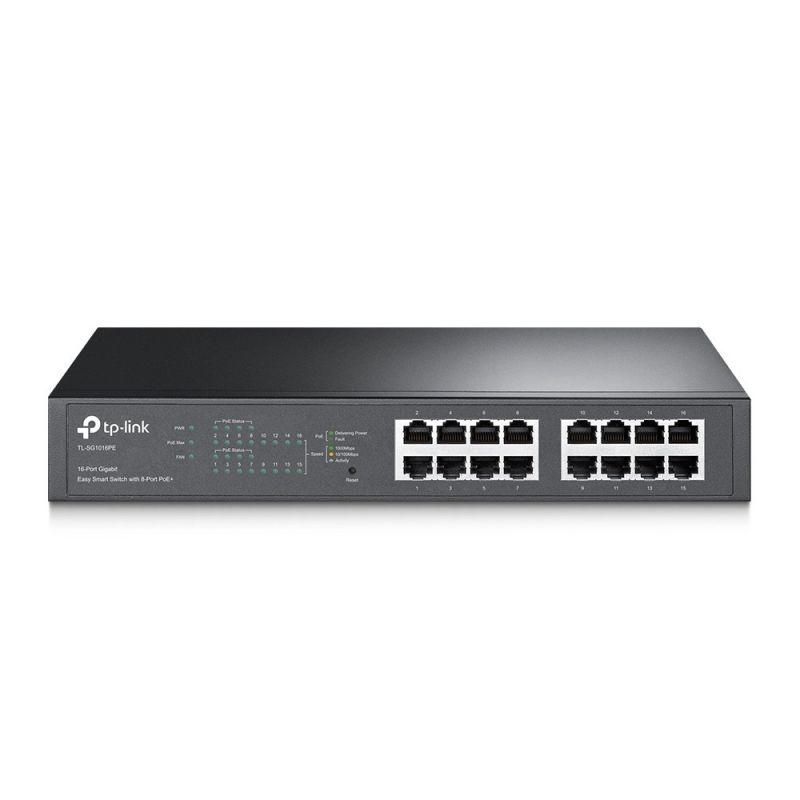 TP-Link 16-Port 1016 hanterad PoE smart switch