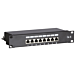 10 tum CAT5e FTP patchpanel - 8 portar