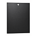 15U sidopanel för 10" serverrack - 450mm djup med lås