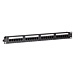 CAT6 UTP patchpanel - 24 portar