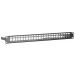 STP patchpanel för keystones - 24 portar